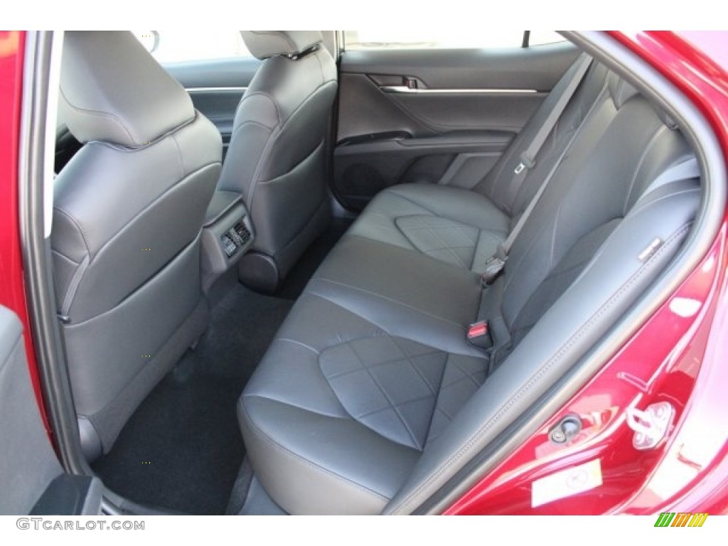 2018 Camry XLE - Ruby Flare Pearl / Black photo #20