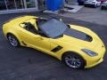 Corvette Racing Yellow Tintcoat - Corvette Z06 Convertible Photo No. 10