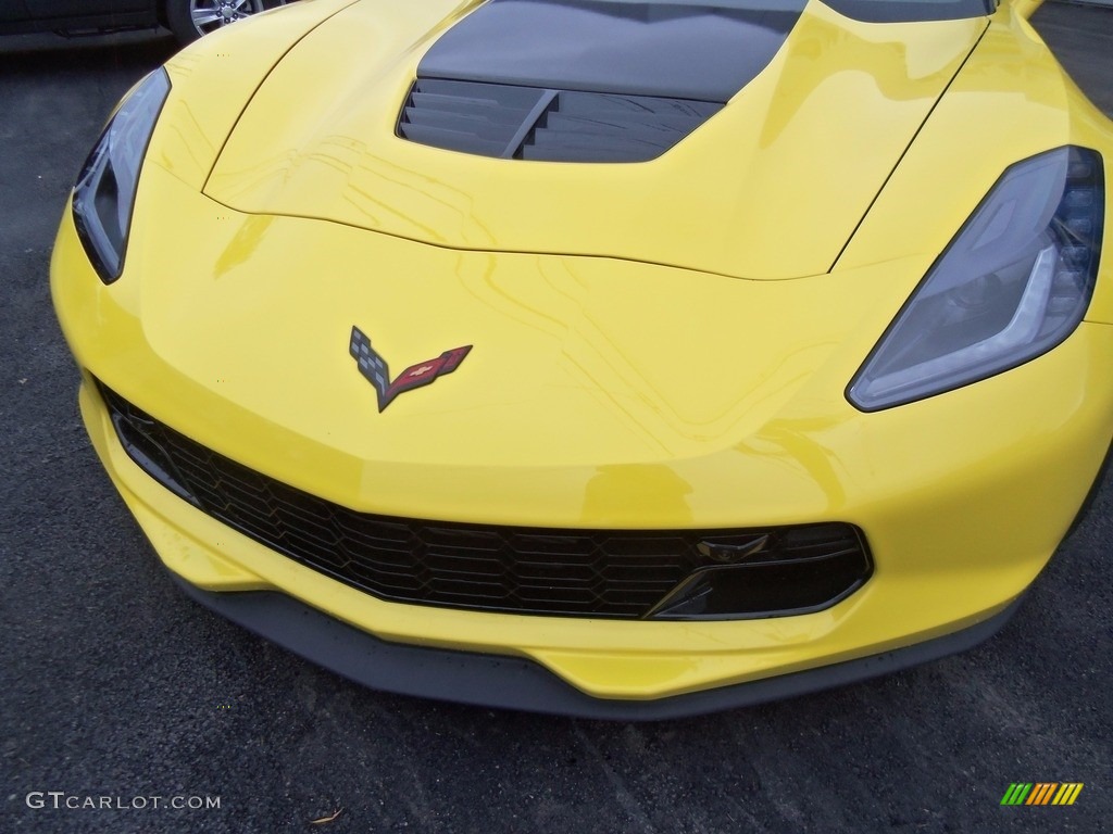 2016 Corvette Z06 Convertible - Corvette Racing Yellow Tintcoat / Jet Black photo #15