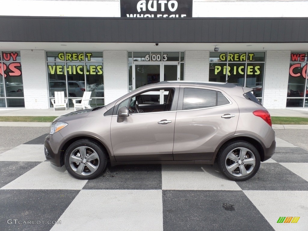 Cocoa Silver Metallic Buick Encore