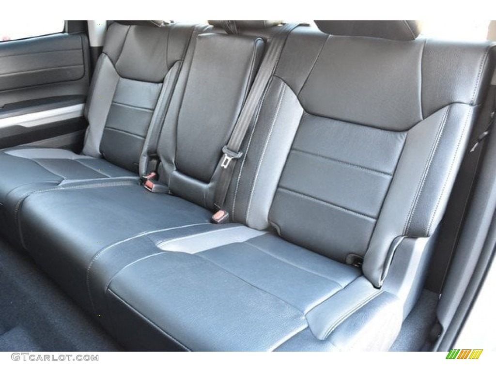 Black Interior 2018 Toyota Tundra Limited CrewMax 4x4 Photo #123288624