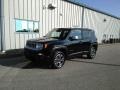 2017 Black Jeep Renegade Limited 4x4  photo #2