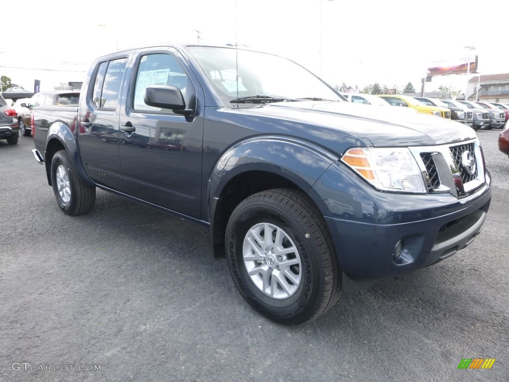 2017 Frontier SV Crew Cab 4x4 - Arctic Blue Metallic / Steel photo #1