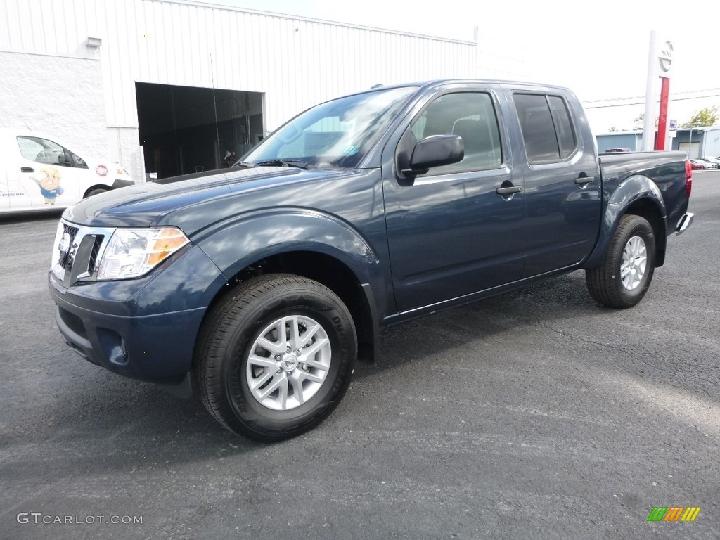 2017 Frontier SV Crew Cab 4x4 - Arctic Blue Metallic / Steel photo #2