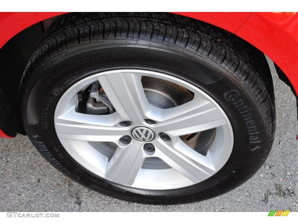 2017 Volkswagen Golf 4 Door 1.8T Wolfsburg Wheel Photo #123290979