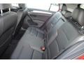 2017 Volkswagen Golf Titan Black Interior Rear Seat Photo