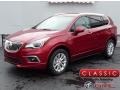 Chili Red Metallilc 2018 Buick Envision Essence AWD