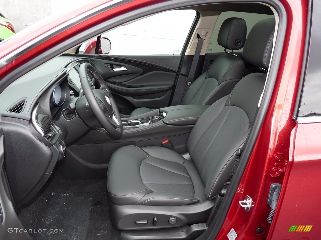 Ebony Interior 2018 Buick Envision Essence AWD Photo #123295081