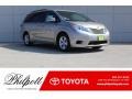 2017 Creme Brulee Mica Toyota Sienna LE #123284303