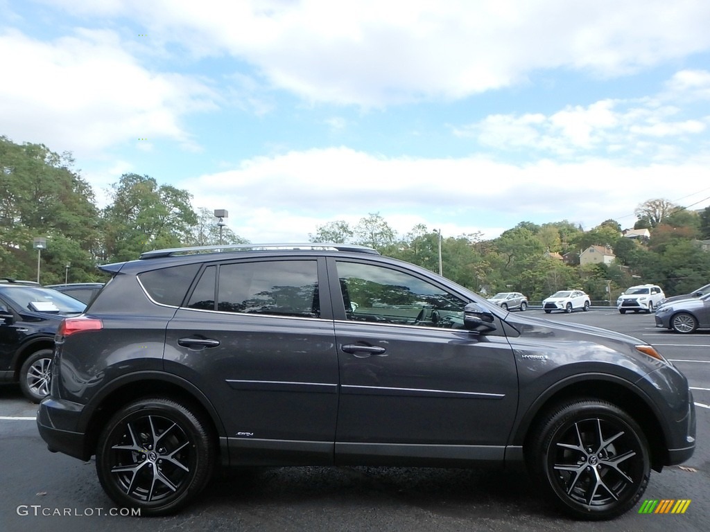 Magnetic Gray Metallic 2018 Toyota RAV4 SE AWD Hybrid Exterior Photo #123299043