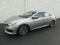 2017 Lunar Silver Metallic Honda Civic EX Sedan  photo #5
