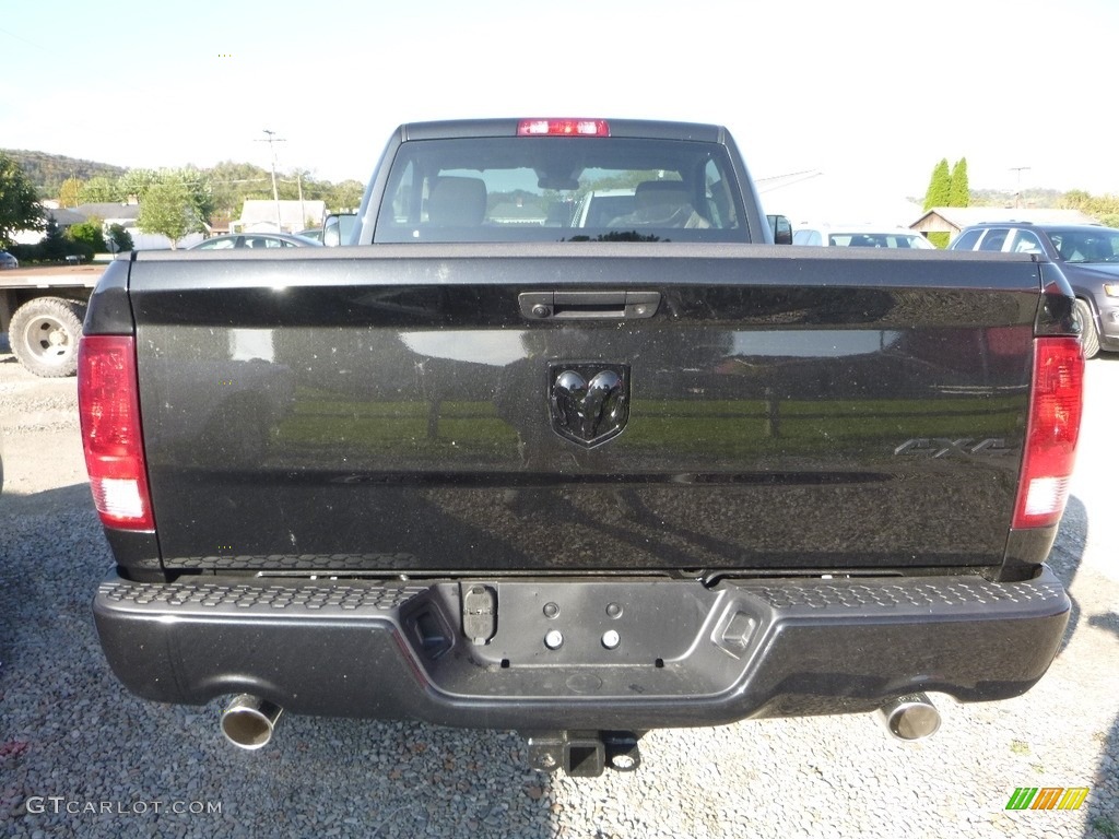 2018 1500 Express Regular Cab 4x4 - Brilliant Black Crystal Pearl / Black/Diesel Gray photo #3