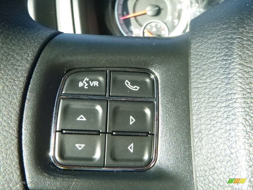 2018 1500 Express Regular Cab 4x4 - Brilliant Black Crystal Pearl / Black/Diesel Gray photo #17