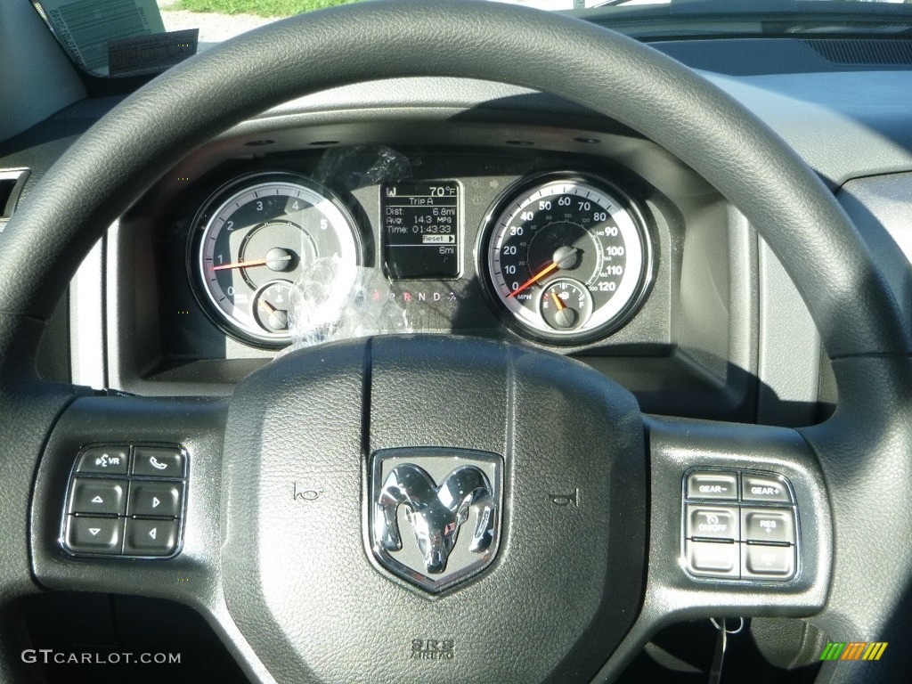 2018 1500 Express Regular Cab 4x4 - Brilliant Black Crystal Pearl / Black/Diesel Gray photo #19