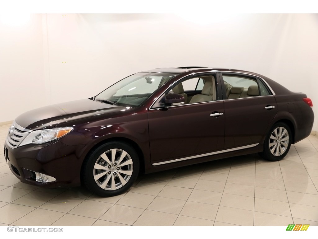 2011 Avalon Limited - Sizzling Crimson Mica / Ivory photo #3