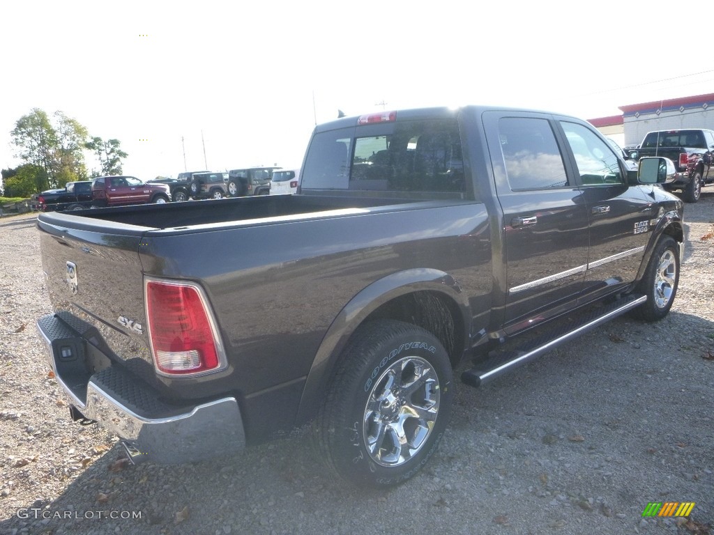 2018 1500 Laramie Crew Cab 4x4 - Granite Crystal Metallic / Black photo #5