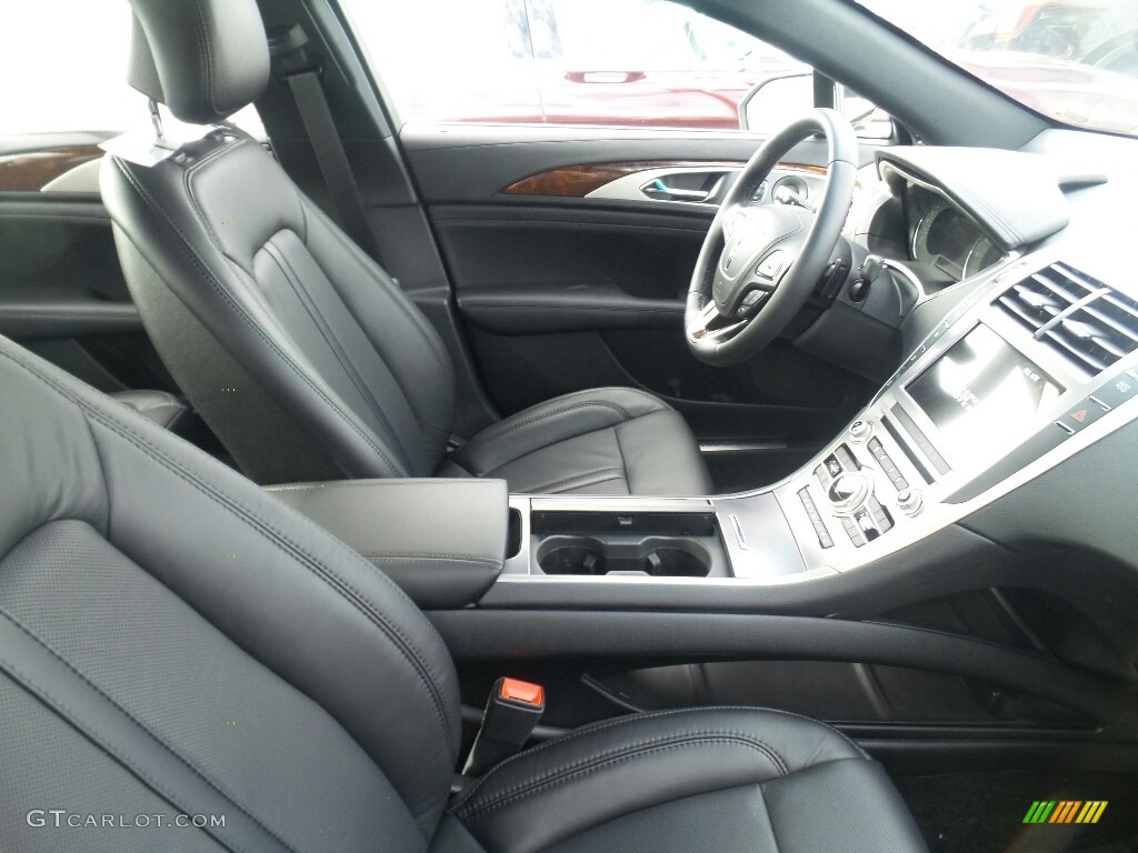 Ebony Interior 2018 Lincoln MKZ Reserve Photo #123301431