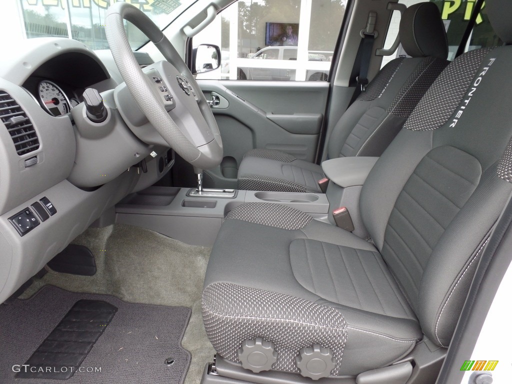 Steel Interior 2017 Nissan Frontier Desert Runner Crew Cab Photo #123302360