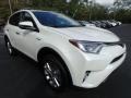 2018 Super White Toyota RAV4 Limited AWD Hybrid  photo #1