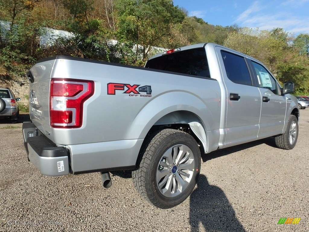 2018 F150 STX SuperCrew 4x4 - Ingot Silver / Earth Gray photo #2