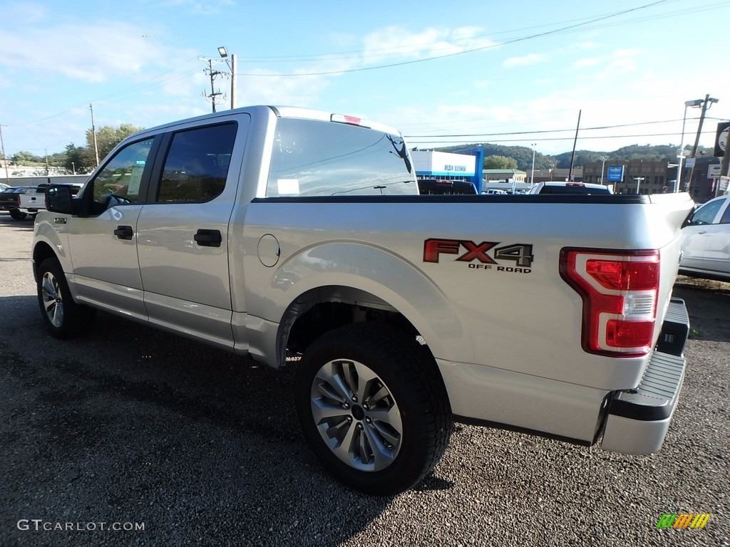 2018 F150 STX SuperCrew 4x4 - Ingot Silver / Earth Gray photo #4