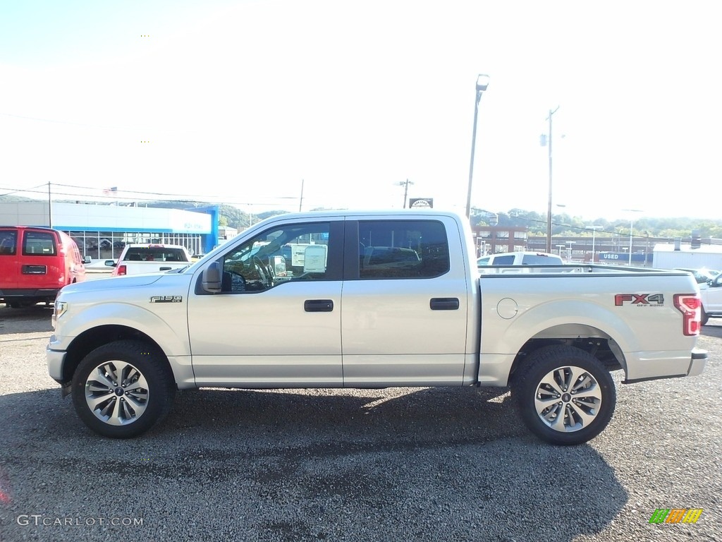 2018 F150 STX SuperCrew 4x4 - Ingot Silver / Earth Gray photo #5