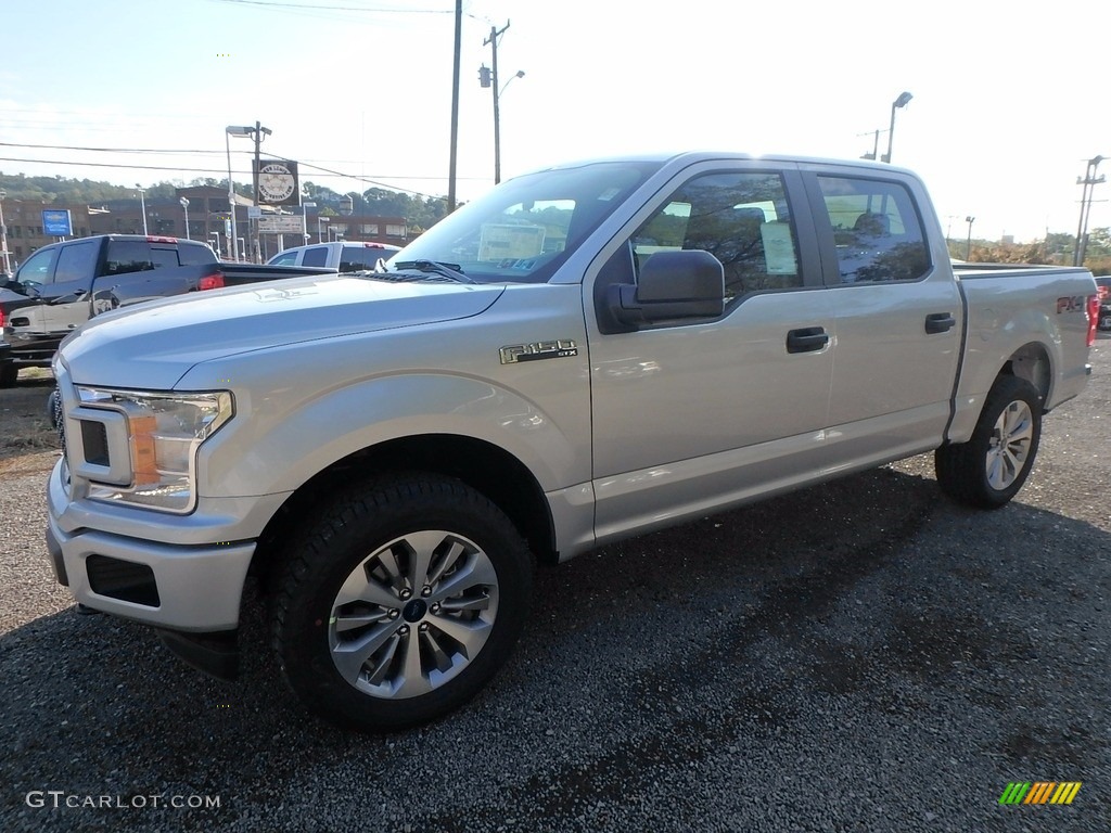 2018 F150 STX SuperCrew 4x4 - Ingot Silver / Earth Gray photo #6