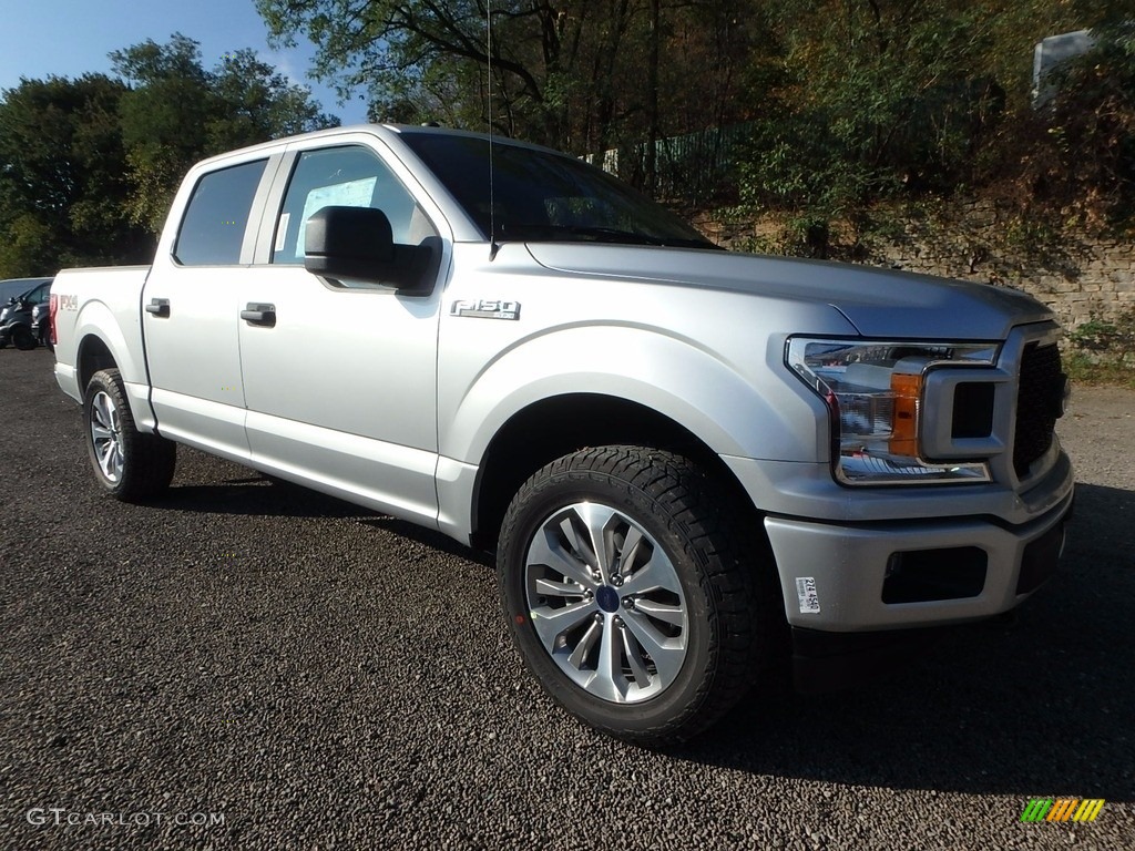 2018 F150 STX SuperCrew 4x4 - Ingot Silver / Earth Gray photo #8