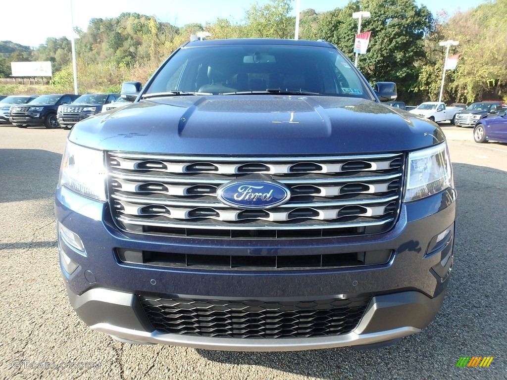 2017 Explorer XLT 4WD - Blue Jeans / Ebony Black photo #7