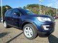 2017 Blue Jeans Ford Explorer XLT 4WD  photo #8