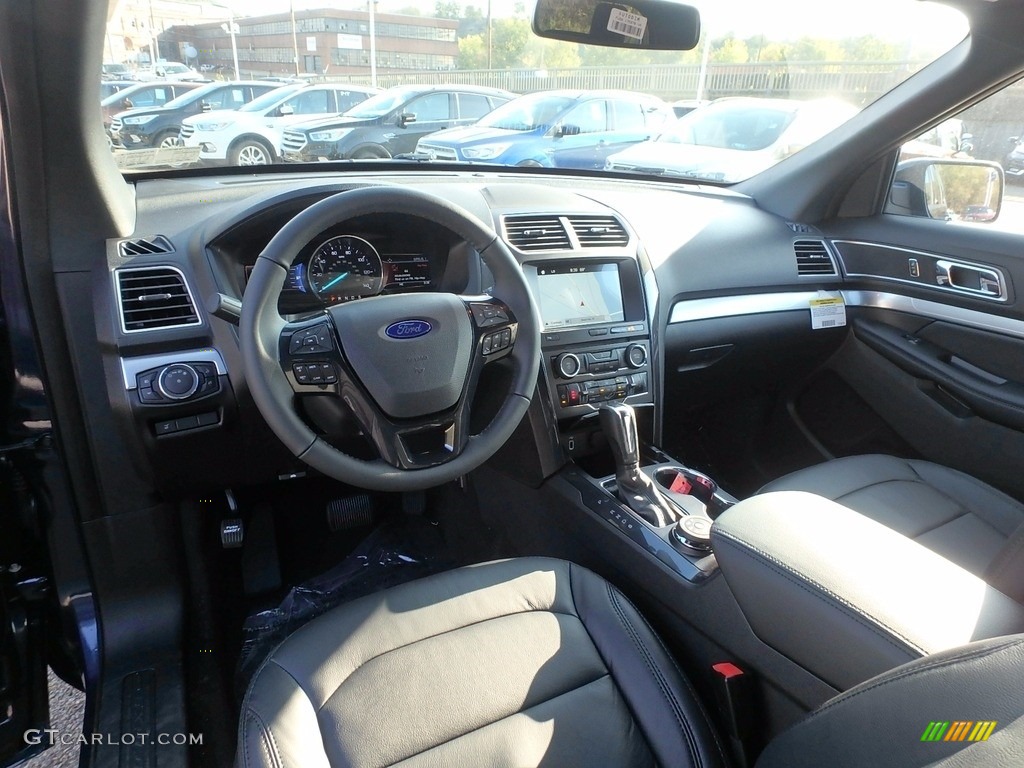 2017 Explorer XLT 4WD - Blue Jeans / Ebony Black photo #13