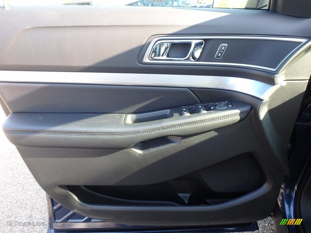 2017 Explorer XLT 4WD - Blue Jeans / Ebony Black photo #14