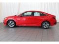 Rallye Red 2017 Honda Civic LX Sedan Exterior