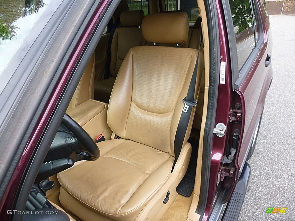 1999 ML 320 4Matic - Ruby Red Metallic / Sand photo #10