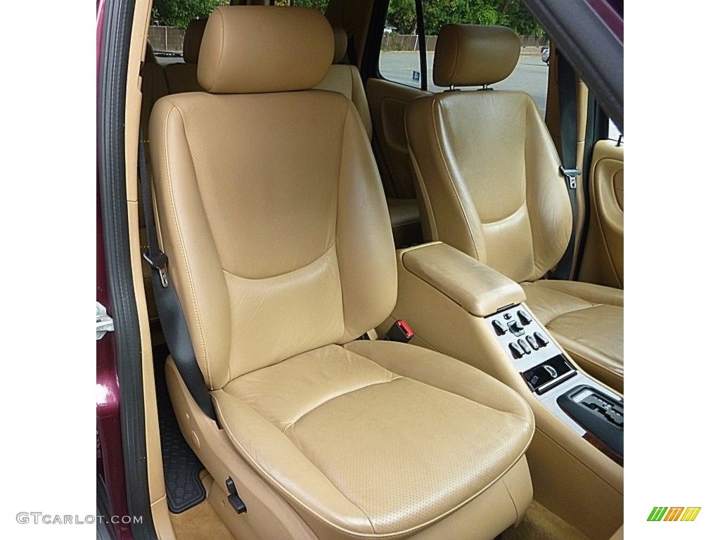 1999 ML 320 4Matic - Ruby Red Metallic / Sand photo #18