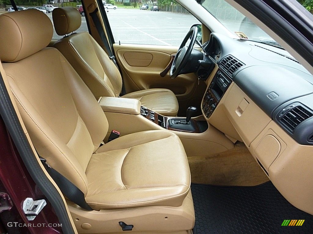 1999 ML 320 4Matic - Ruby Red Metallic / Sand photo #19