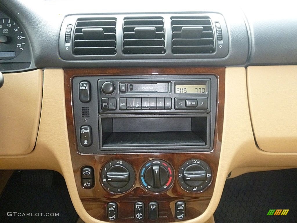 1999 ML 320 4Matic - Ruby Red Metallic / Sand photo #30