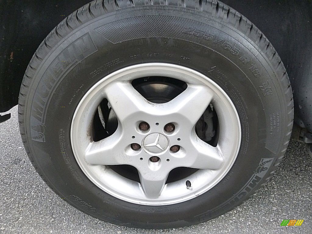 1999 ML 320 4Matic - Ruby Red Metallic / Sand photo #33