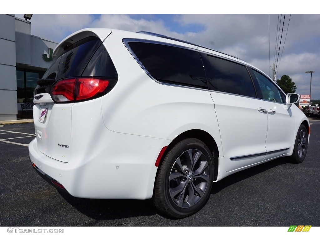 2018 Pacifica Limited - Bright White / Black/Deep Mocha photo #7