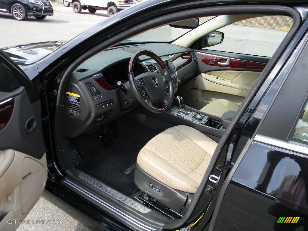 2013 Equus Signature - Black Noir Pearl / Cashmere Beige photo #16