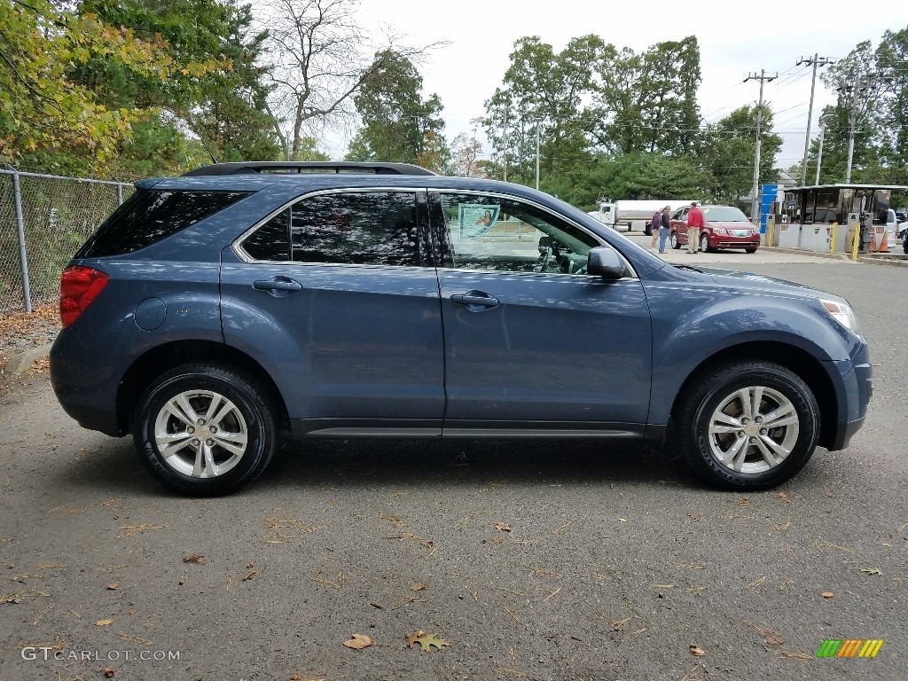 2011 Equinox LT - Twilight Blue Metallic / Light Titanium/Jet Black photo #8