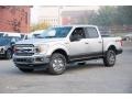 Ingot Silver - F150 XLT SuperCrew 4x4 Photo No. 1