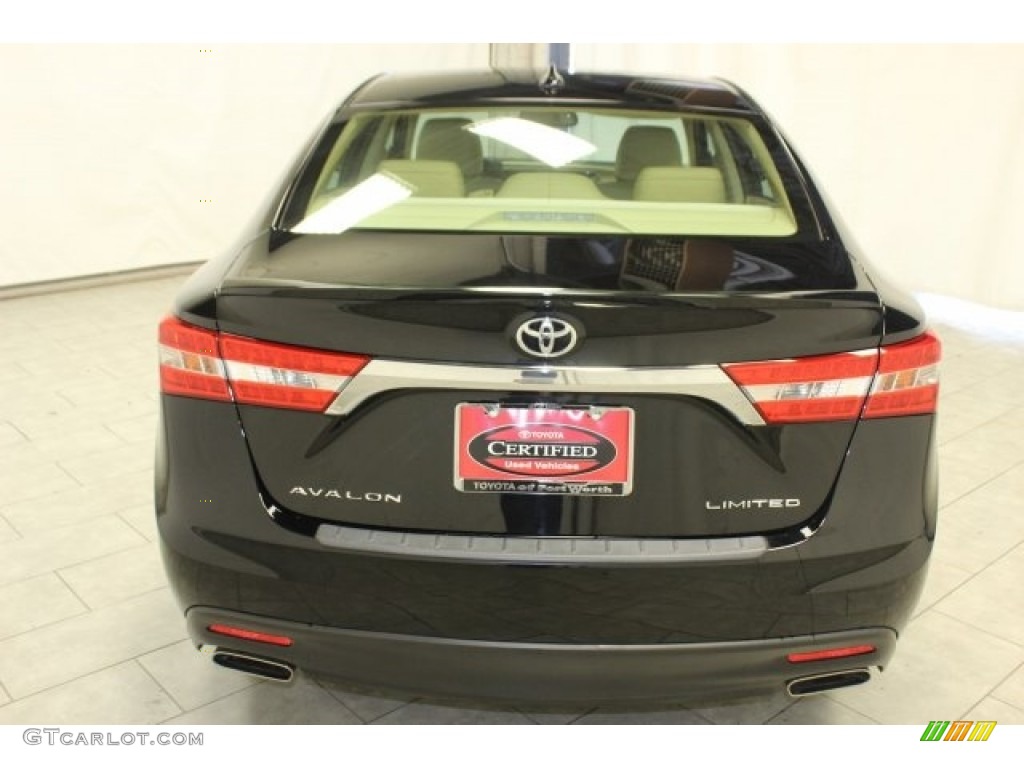 2015 Avalon Limited - Attitude Black / Almond photo #8