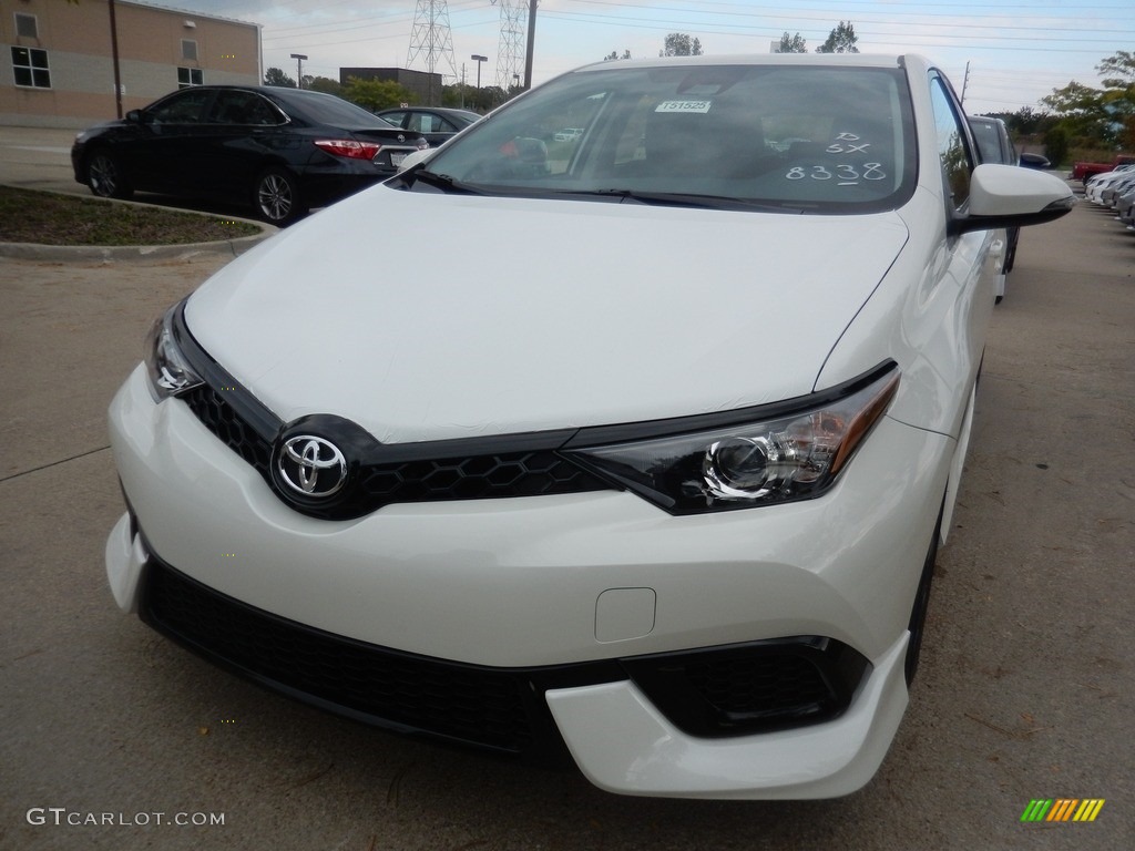 2018 Corolla iM  - Blizzard White Pearl / Black photo #1
