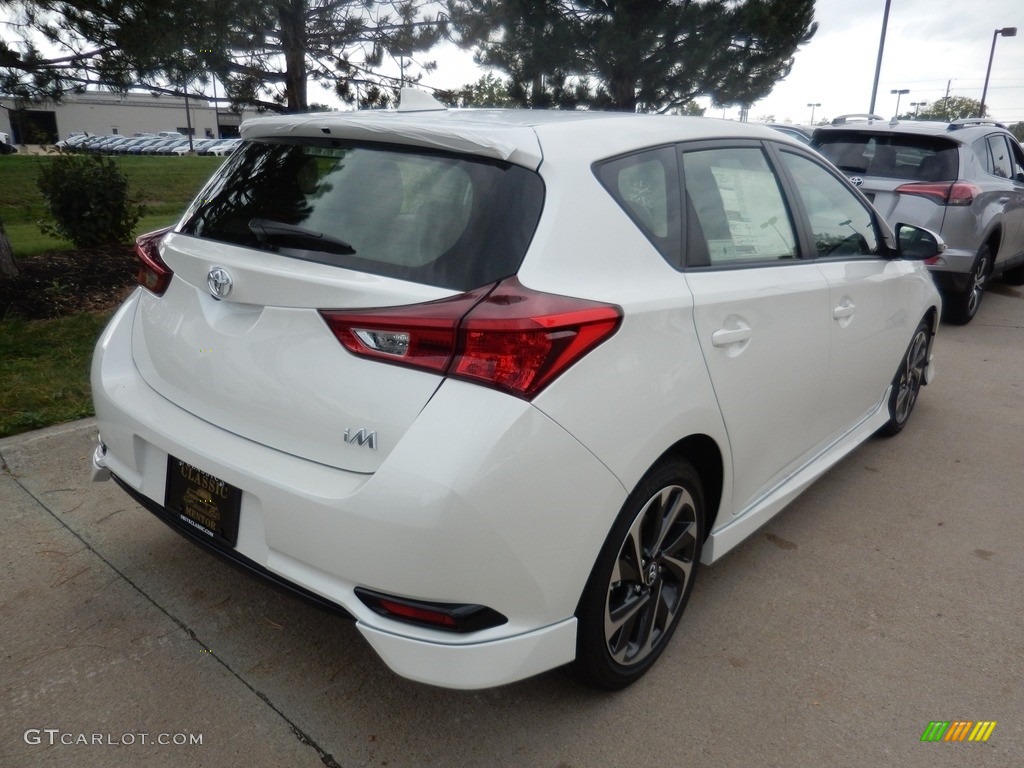 2018 Corolla iM  - Blizzard White Pearl / Black photo #2