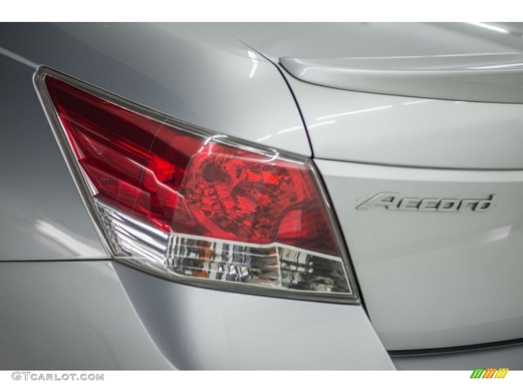 2009 Accord EX-L V6 Sedan - Polished Metal Metallic / Black photo #18