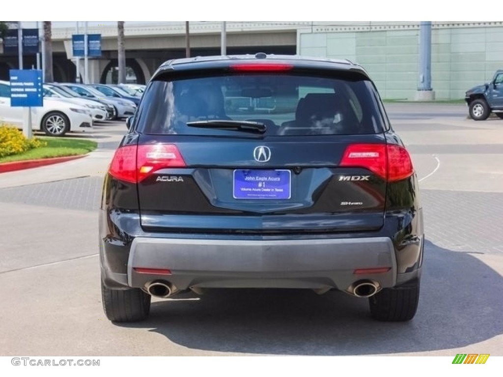 2008 MDX Technology - Formal Black / Parchment photo #5