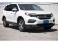 2017 White Diamond Pearl Honda Pilot EX AWD  photo #1