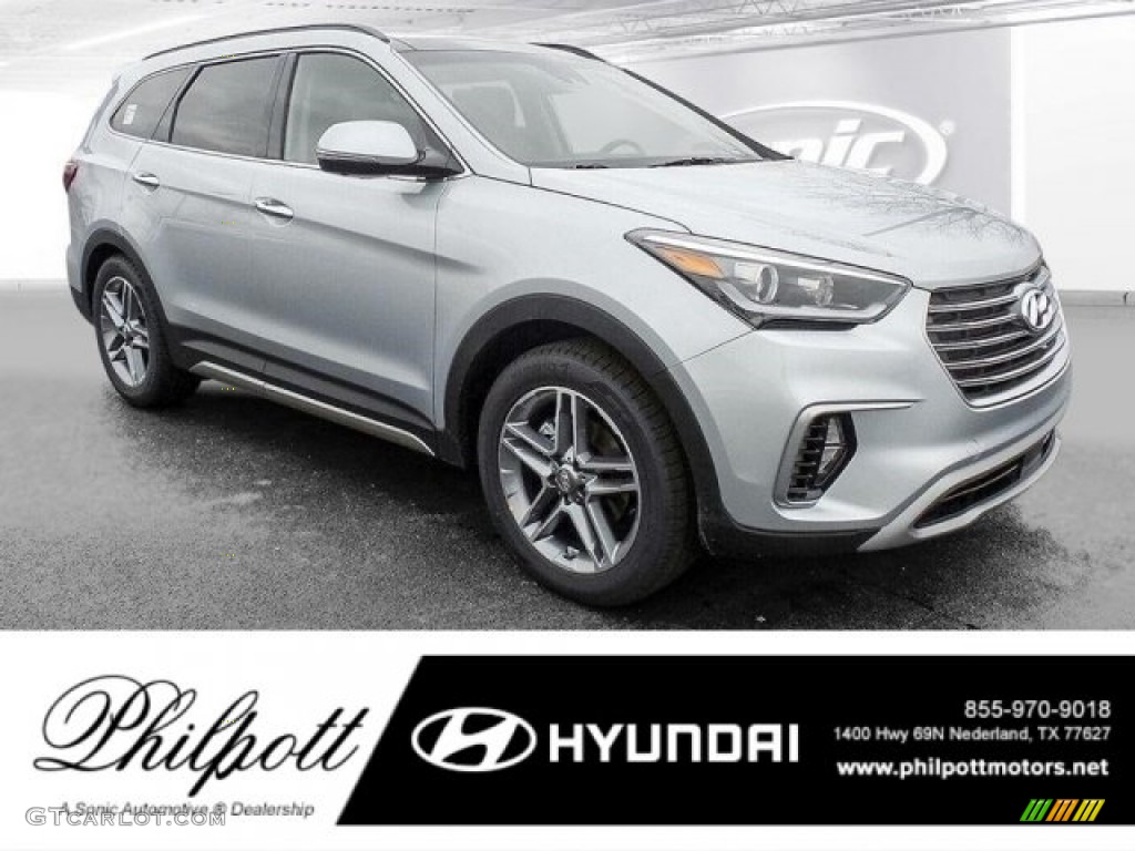 2017 Santa Fe Limited Ultimate - Circuit Silver / Beige photo #1