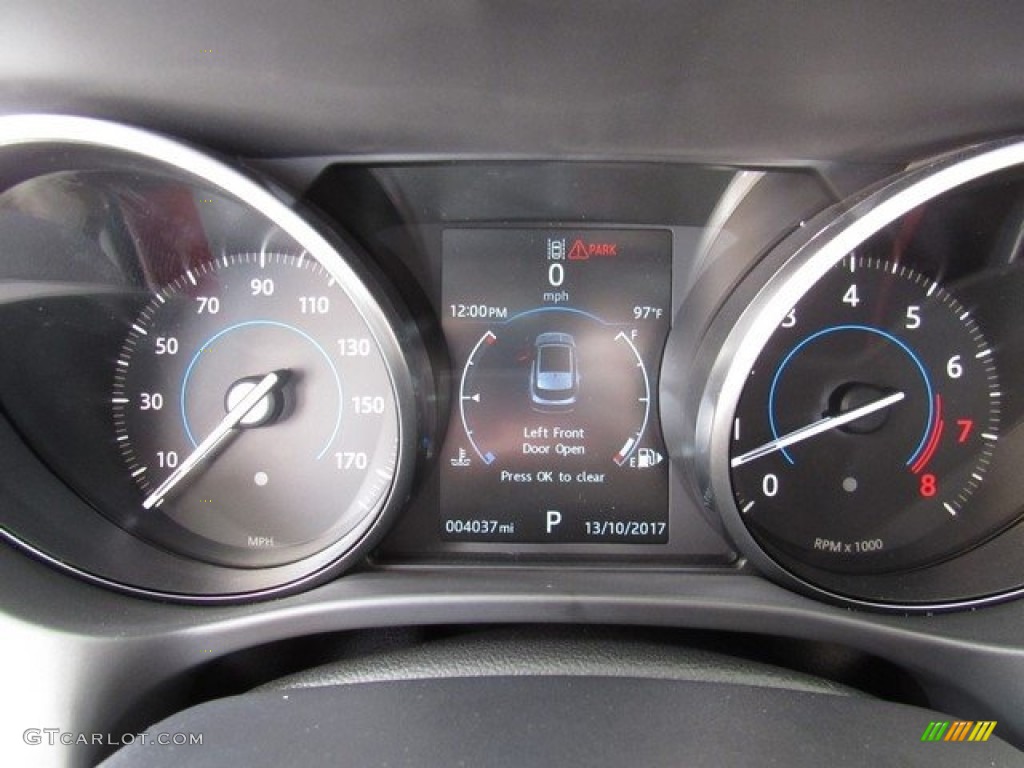 2017 F-PACE 35t AWD R-Sport - Ammonite Grey / Jet w/Red photo #30